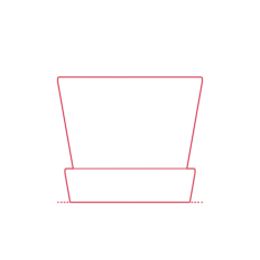 Objects Plant Pots Ikea Ingefara Plant Pot Saucer Small Sticker Svg Vector, Free Vectors File